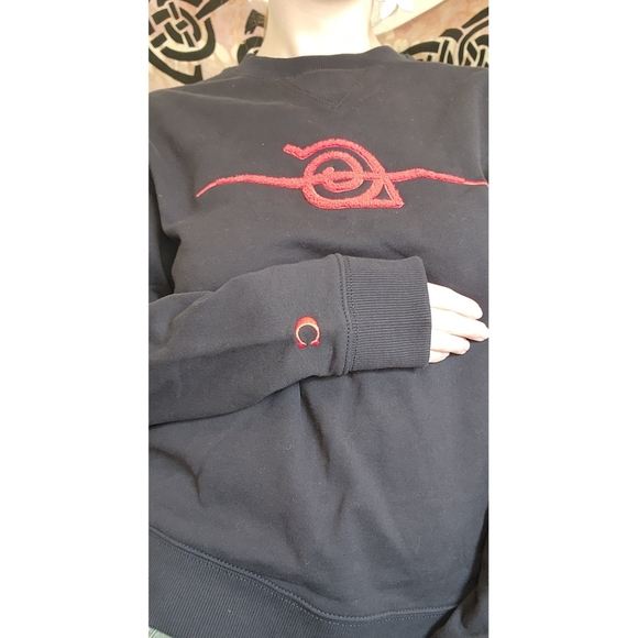 NWOT Coah X Naruto X MBJ Akasuki Sweatshirt - Picture 3 of 5